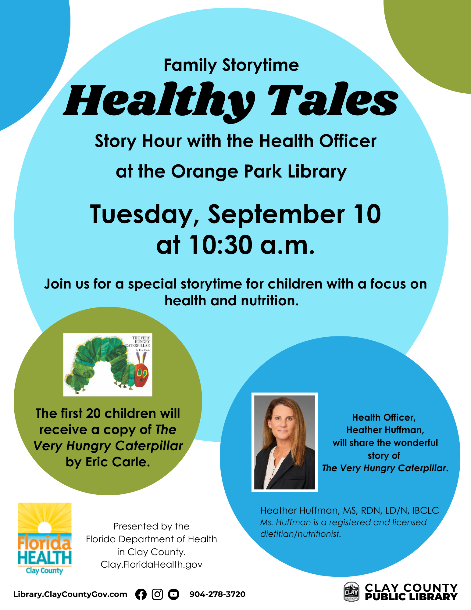 Healthy Tales, Story Hour