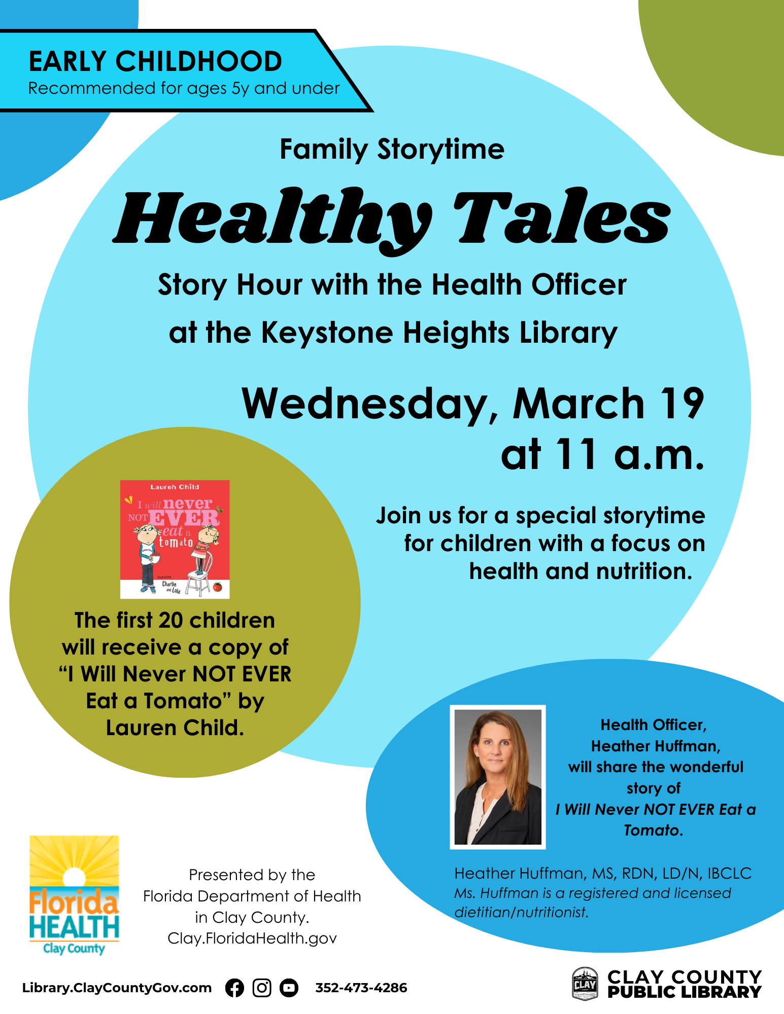 Healthy Tales, Story Hour